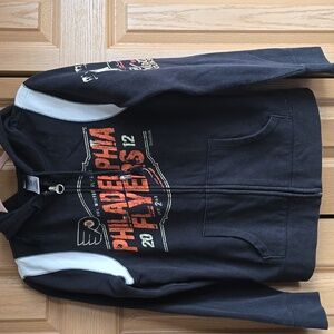 Ladies sz M Zip up hoodie, Philadelphia Flyers 2012 Winter Classic